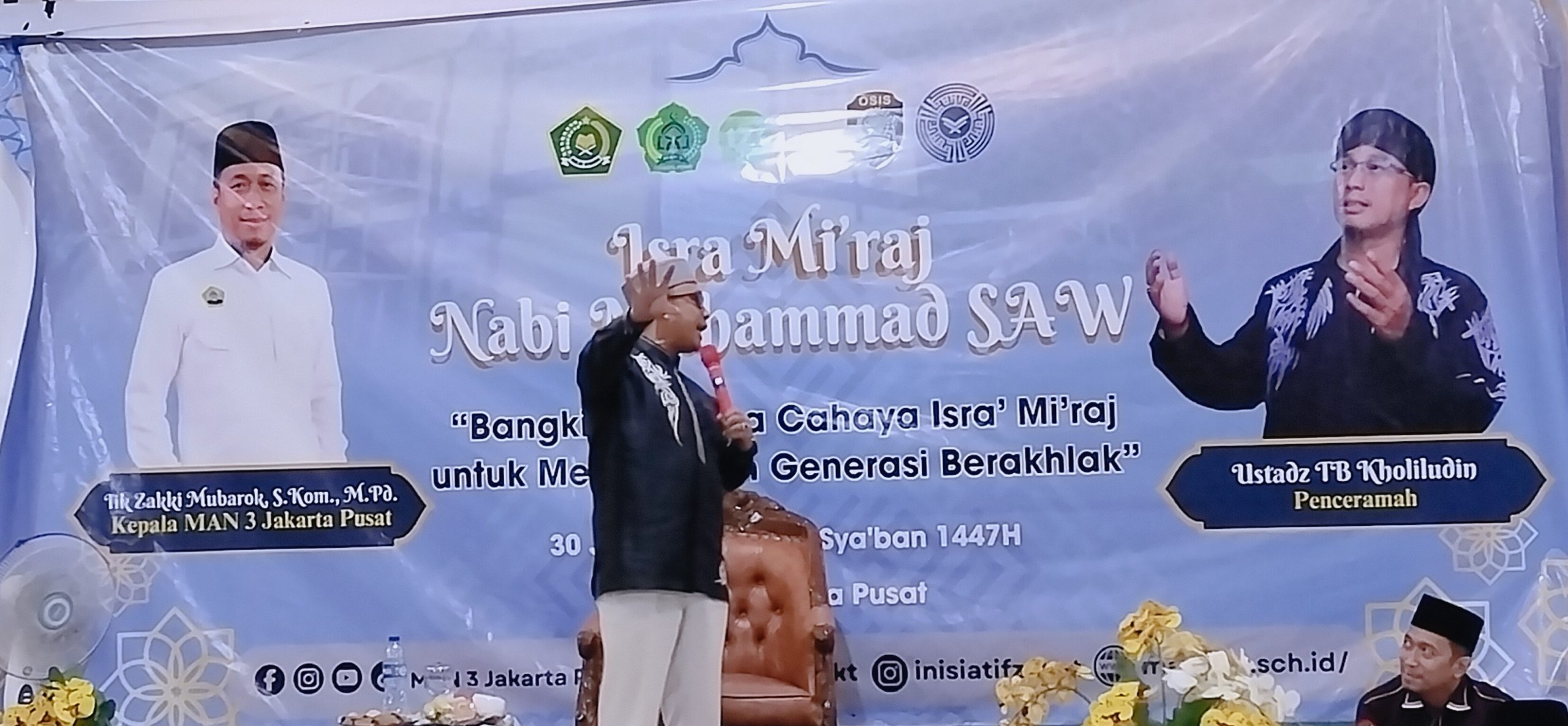 Bangkit Bersama Cahaya Isra Mi’raj, MAN 3 Jakarta Pusat Bangun Generasi Berakhlak