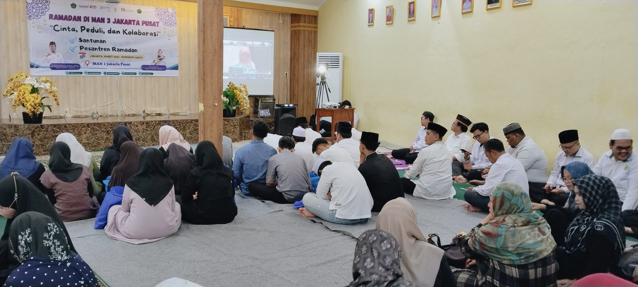 Ramadan Berbagi: MAN 3 Jakarta Pusat Santuni 25 Siswa Yatim dalam Semangat Cinta, Peduli, dan Kolaborasi