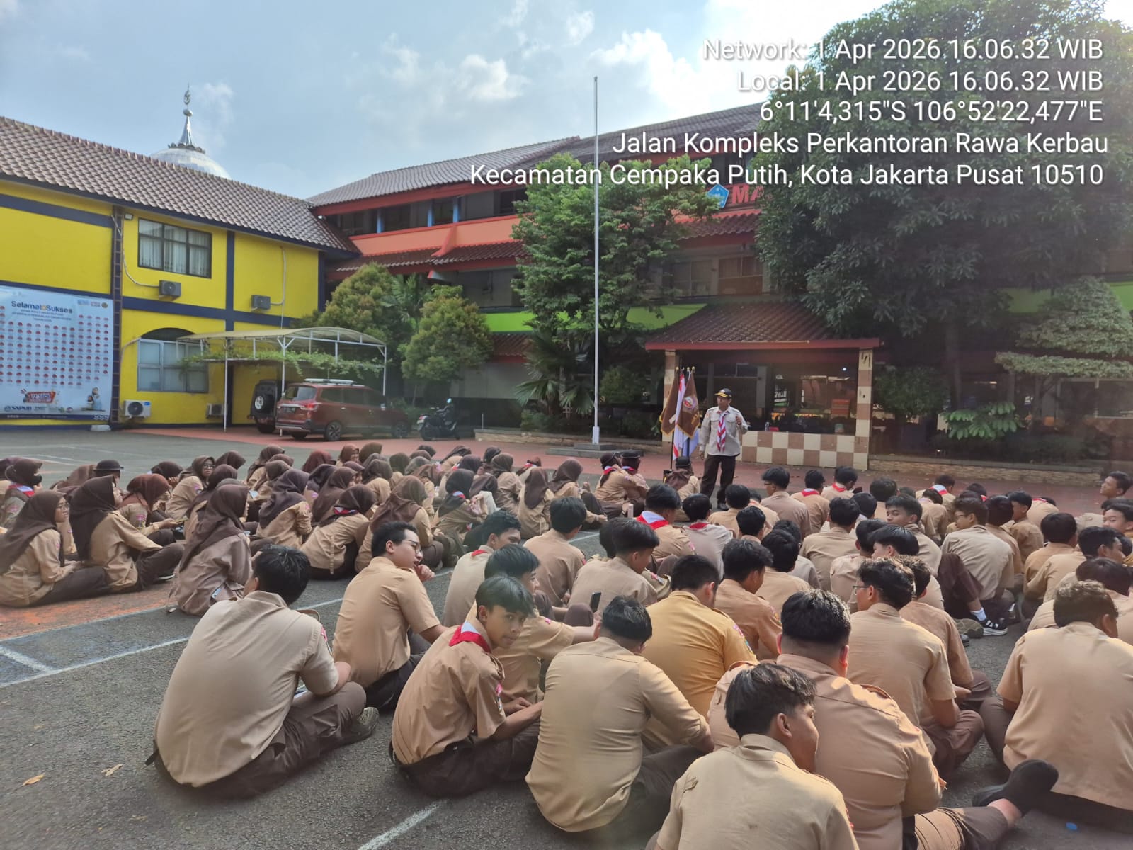 Ambalan 07-133 & 07-134 Cetak Pemimpin Baru Lewat Latihan Rutin Inspiratif