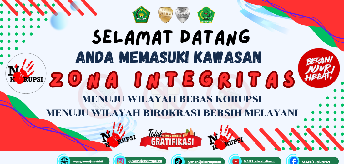 MAN 3 Jakarta Pusat Siap Zona Integritas