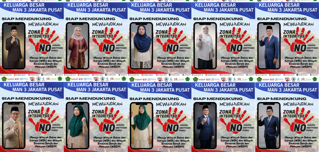 MAN 3 Jakarta Pusat Siap Zona Integritas