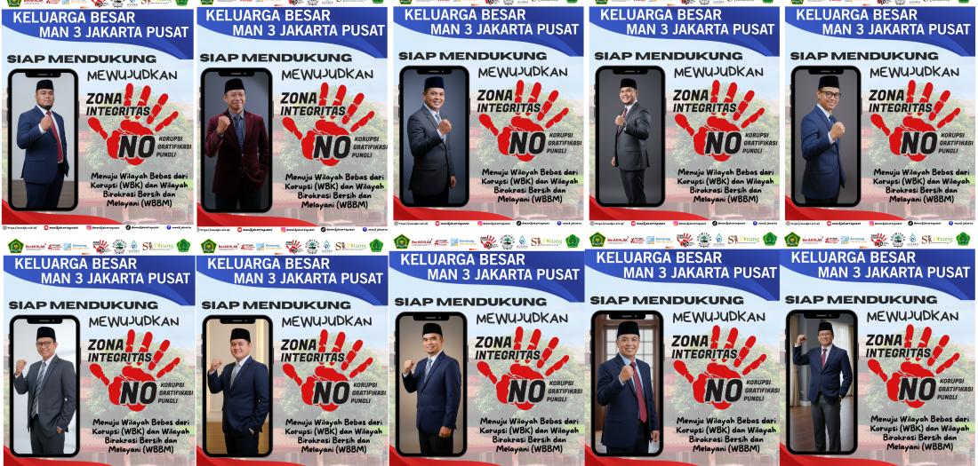MAN 3 Jakarta Pusat Siap Zona Integritas